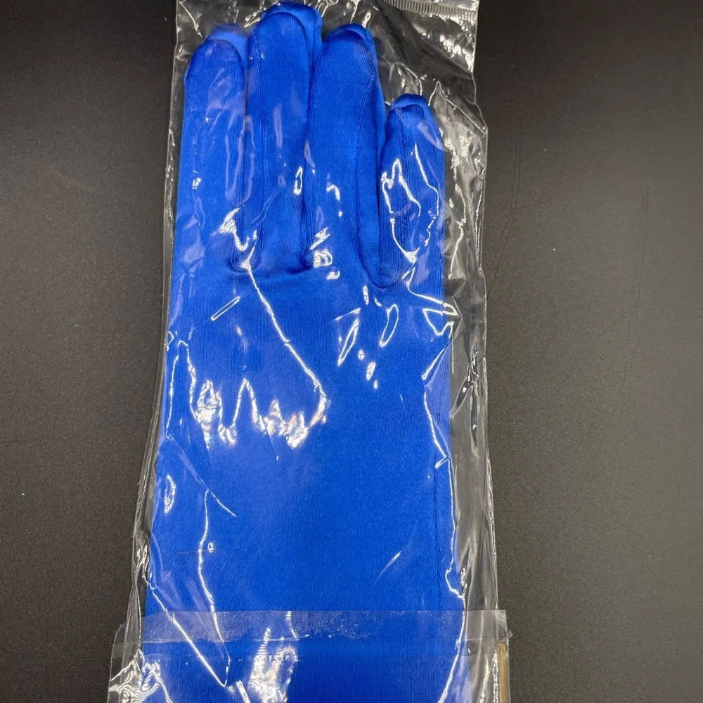 Girls OS Royal Blue Gloves